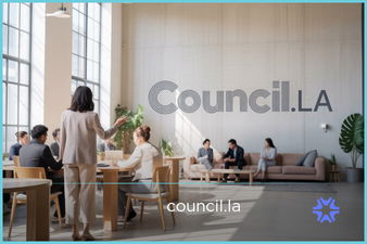 Council.la - Creative brandable domain for sale