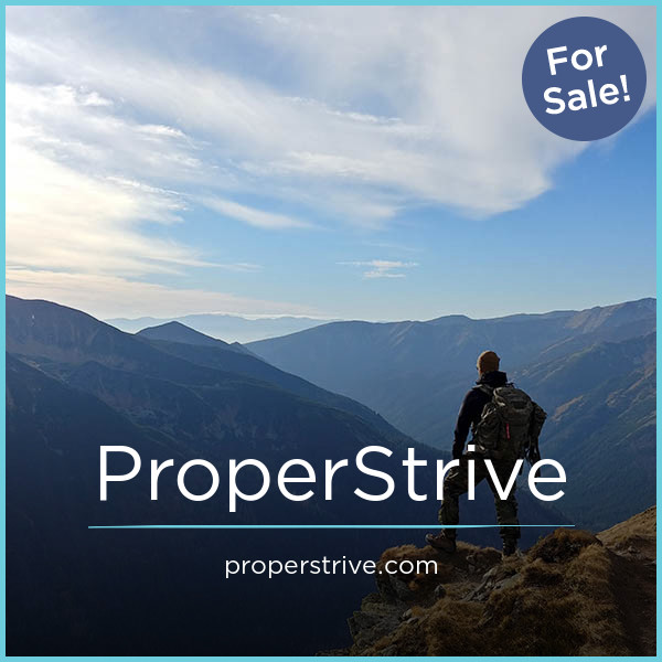 ProperStrive.com - New premium names
