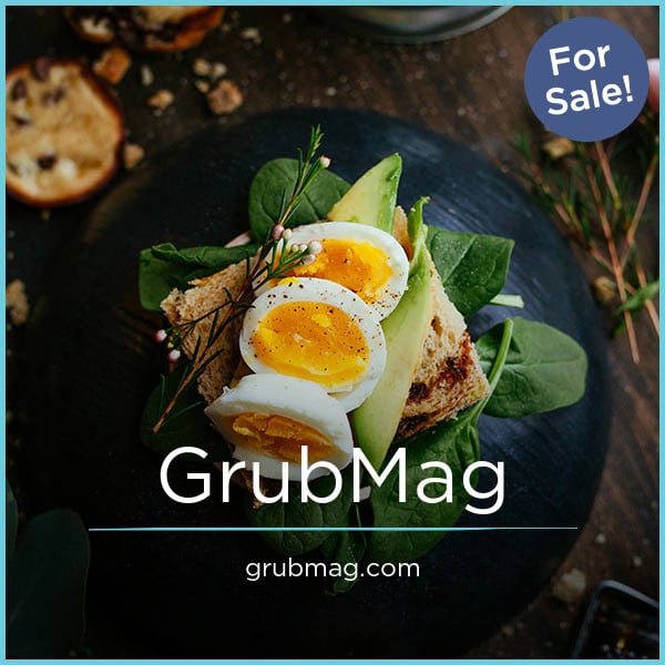 GrubMag.com - Creative premium domain names