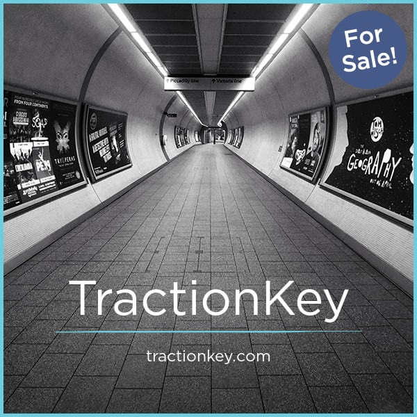 TractionKey.com - buy Great premium domains