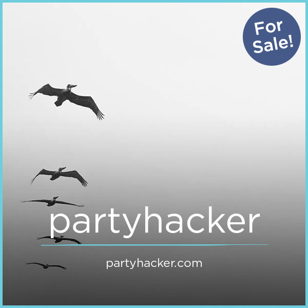 PartyHacker.com - buying Great premium names