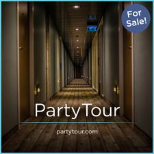 PartyTour.com - Creative brandable domain for sale