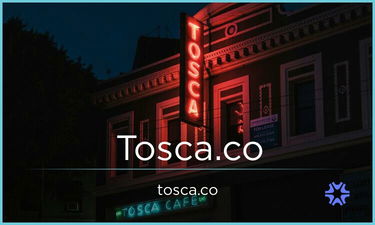 Tosca.co - Creative brandable domain for sale