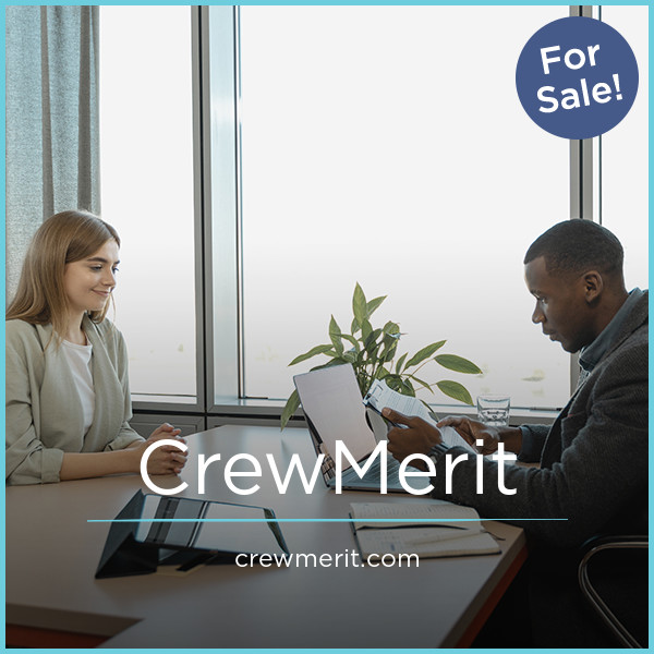 CrewMerit.com - Cool premium domains for sale