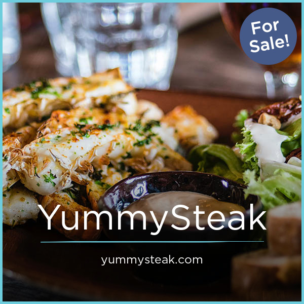 YummySteak.com - Good premium domains