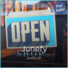 Junefy.com - buying Creative premium names