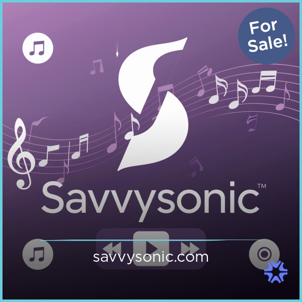 SavvySonic.com - Good domains for sale