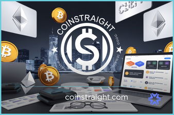Coinstraight.com - Creative brandable domain for sale
