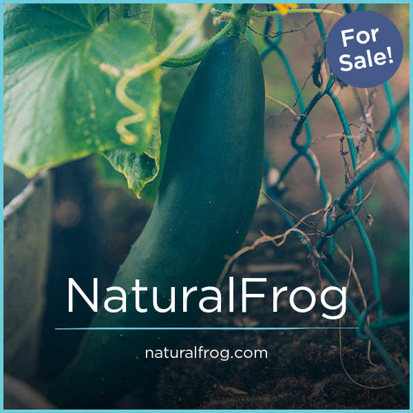 NaturalFrog.com - buy Best premium domains
