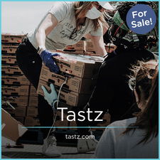 Tastz.com - Creative brandable domain for sale