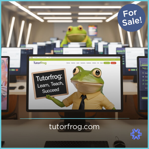 TutorFrog.com - Cool premium domain names for sale
