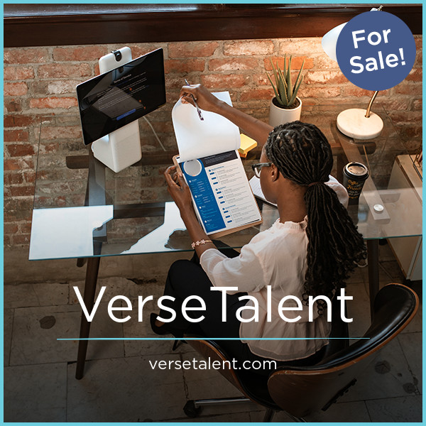 VerseTalent.com - Creative premium domain marketplace
