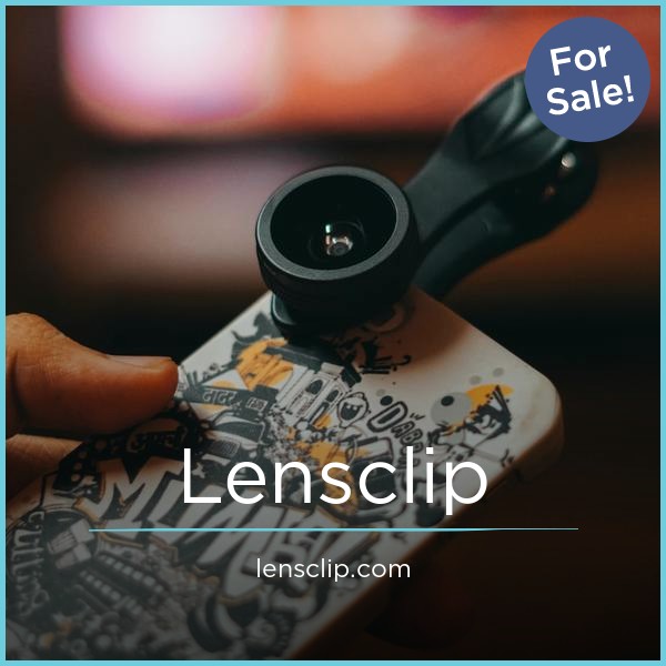 Lensclip.Com - Creative premium domain names for sale