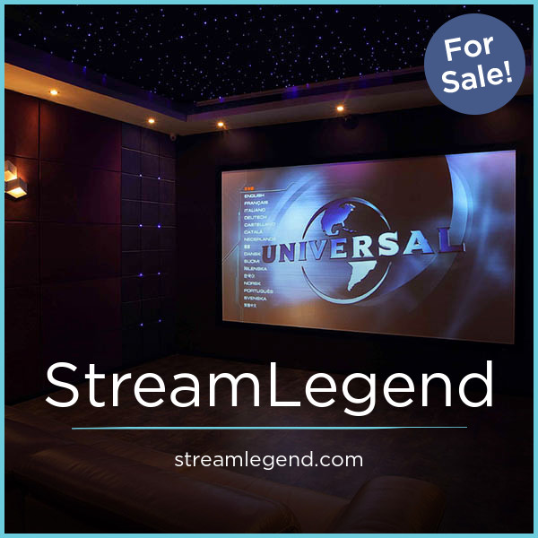 StreamLegend.com - Cool premium domain marketplace