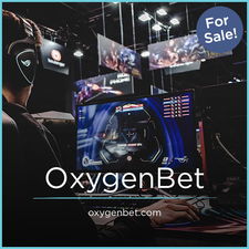 OxygenBet.com - Creative brandable domain for sale