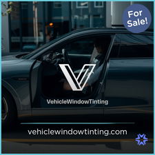 VehicleWindowTinting.com - Creative brandable domain for sale
