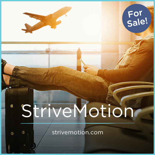 StriveMotion.com - Creative premium domain marketplace