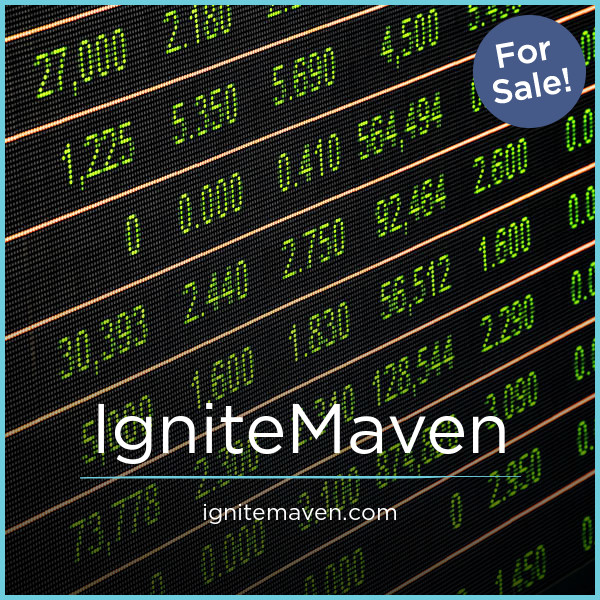 IgniteMaven.com - Best premium domain marketplace