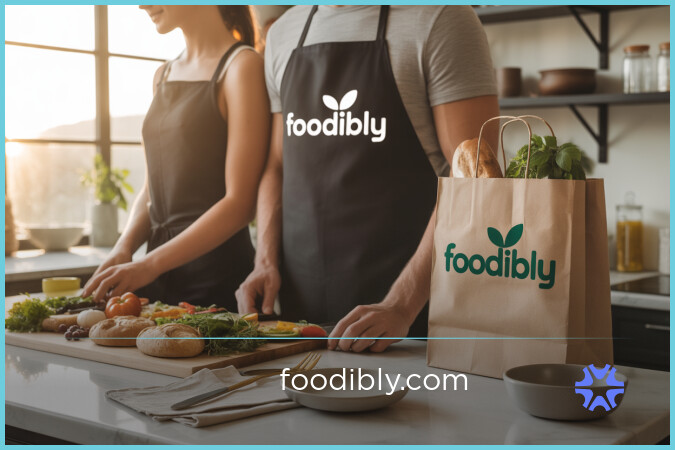 Foodibly.com - Creative premium domains