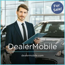 DealerMobile.com - Creative brandable domain for sale