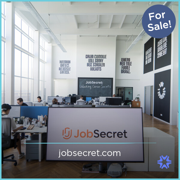 JobSecret.com - Unique premium domain names for sale