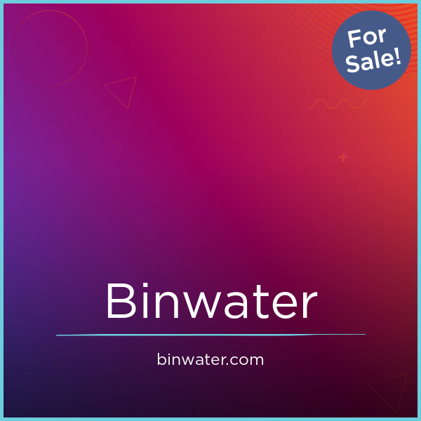 BinWater.com - New premium domains for sale