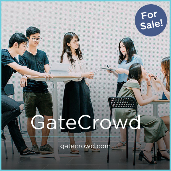 GateCrowd.com - Catchy domains for sale