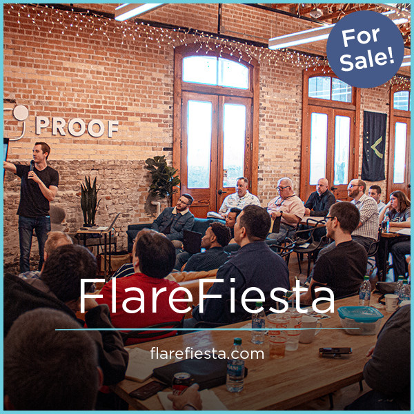 FlareFiesta.com - Unique premium domain marketplace