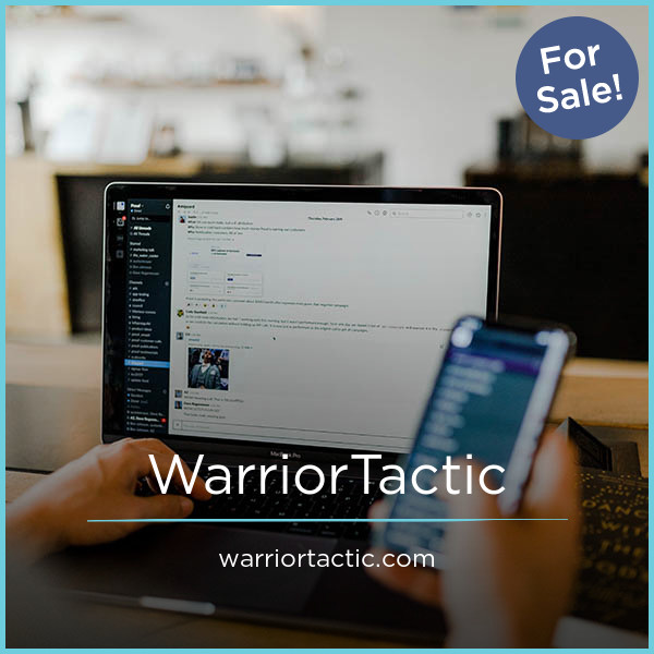 WarriorTactic.com - Good premium domain names for sale