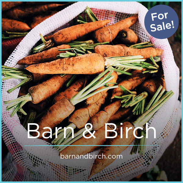 BarnAndBirch.com - buy New premium names