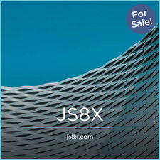 JS8X.com - Creative brandable domain for sale