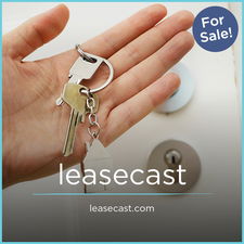 LeaseCast.com - Creative brandable domain for sale