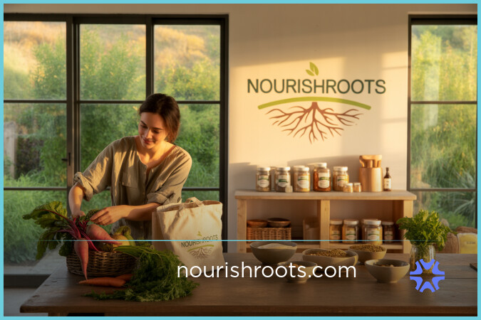 NourishRoots.com - Creative premium domain marketplace