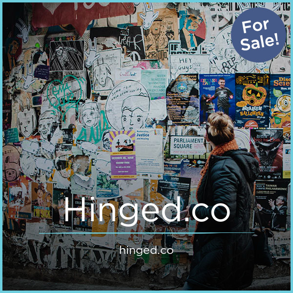 Hinged.co - New premium domains