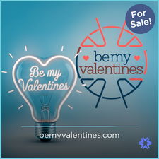 BeMyValentines.com - Creative brandable domain for sale