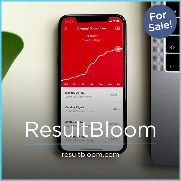 ResultBloom.com - buy Best premium names