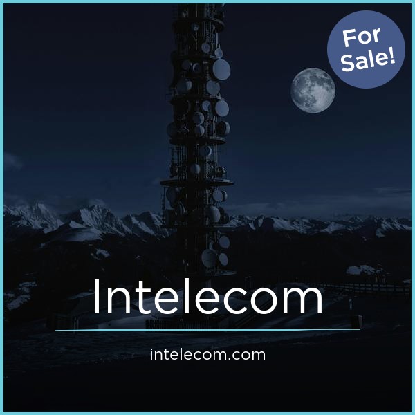 Intelecom.com - buy Creative premium domains
