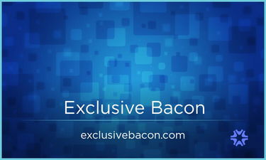 ExclusiveBacon.com - Creative brandable domain for sale