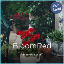 BloomRed.com - buy Good premium domains