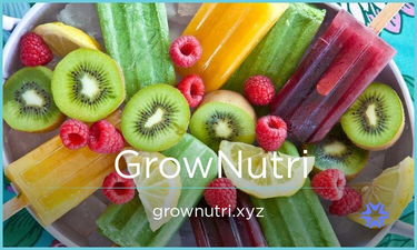 GrowNutri.xyz - Creative brandable domain for sale