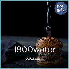 1800Water.com - Creative brandable domain for sale