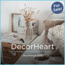 DecorHeart.com - Great premium domain names for sale