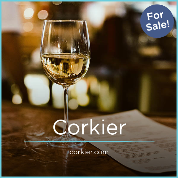 Corkier.com - Great premium domain names for sale
