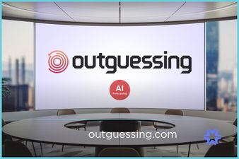 Outguessing.com - Creative brandable domain for sale
