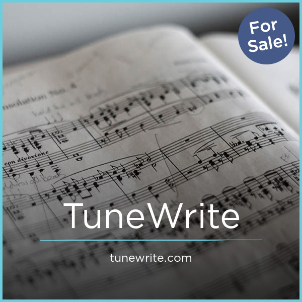TuneWrite.com - New premium domains for sale