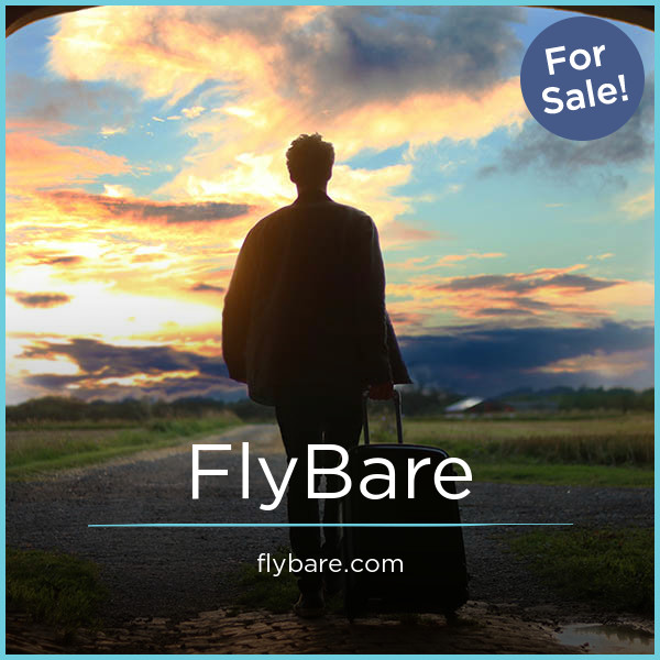 FlyBare.com - Cool premium domain marketplace