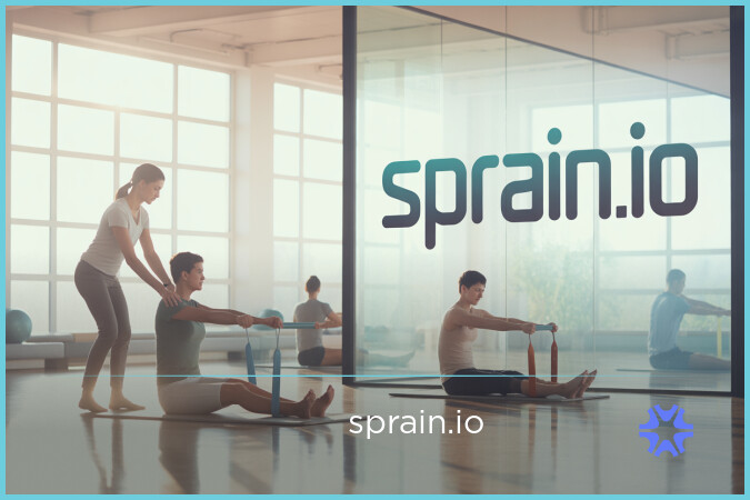 Sprain.io - Cool premium domain marketplace