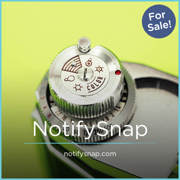 NotifySnap.com - Creative premium domain marketplace