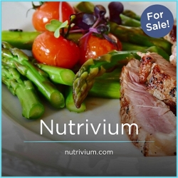 Nutrivium.com - Creative domains for sale