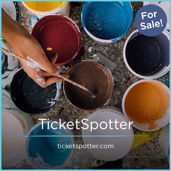 TicketSpotter.com - buy Cool premium domains